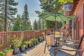 Peaceful Tahoe Vista Home with Decks 1 Mi to Beach